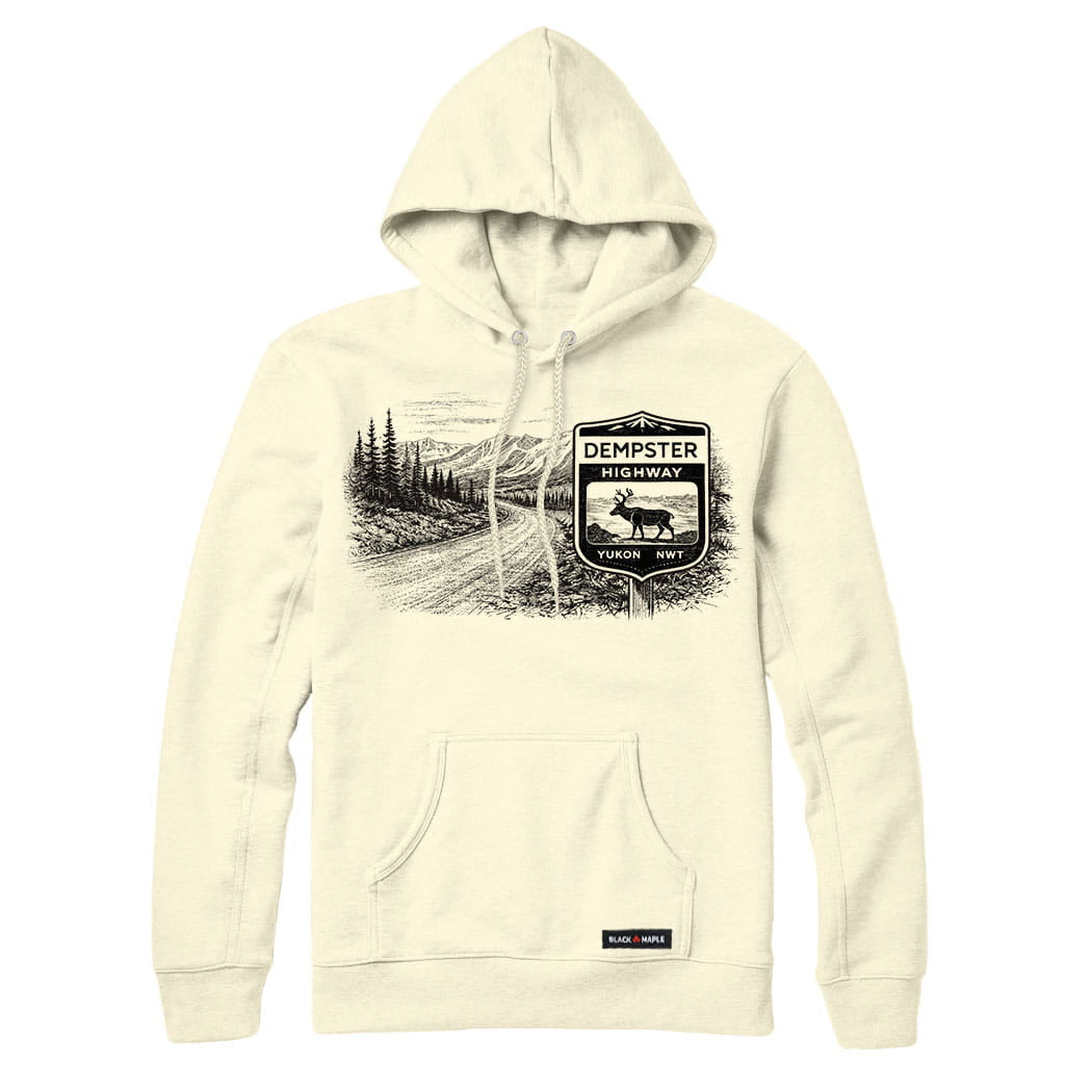 Dempster Highway Yukon Territories Road Trip Sweatshirt or Hoodie