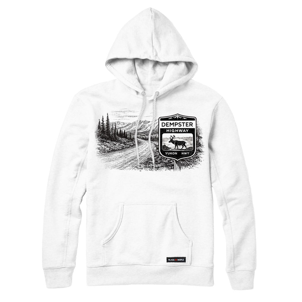 Dempster Highway Yukon Territories Road Trip Sweatshirt or Hoodie