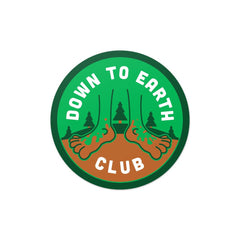 Down to Earth Club Sticker