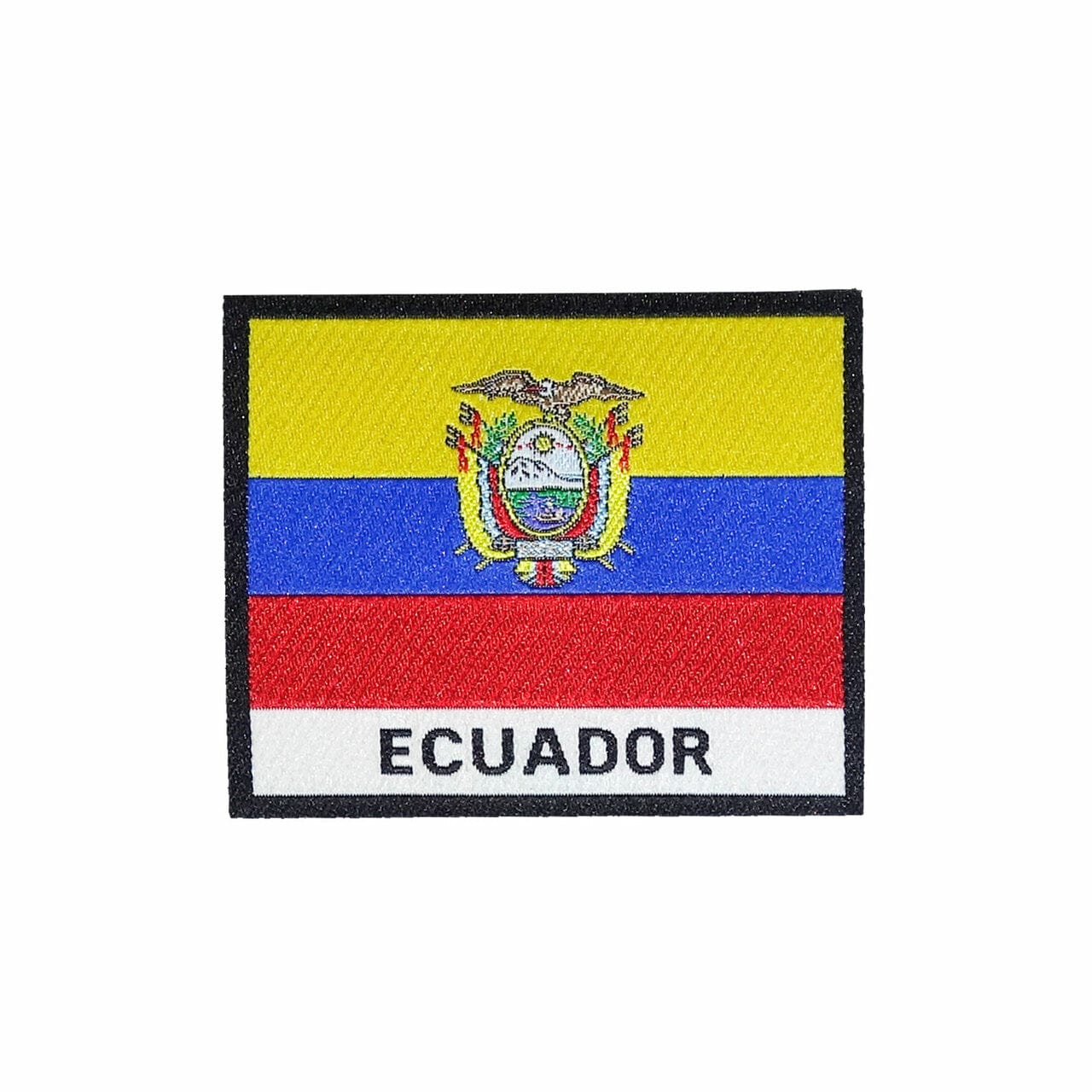 Ecuador Flag Iron On Patch