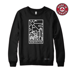 Edmonton Stained Glass Sweatshirt