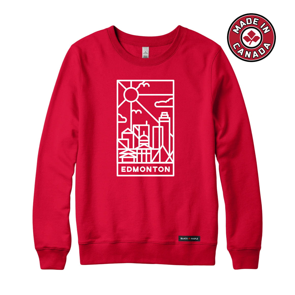 Edmonton Stained Glass Sweatshirt