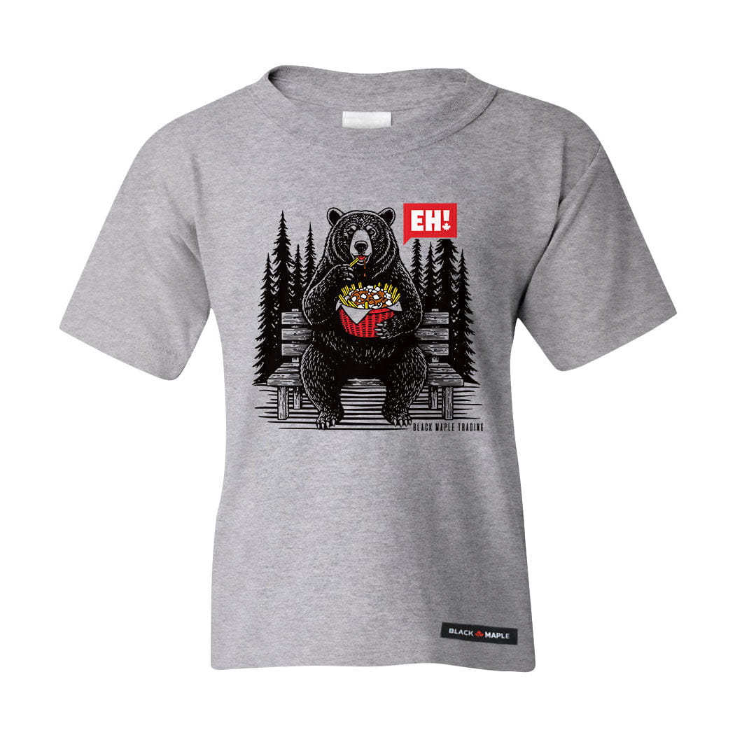 Eh! Bear Poutine Kids T-shirt