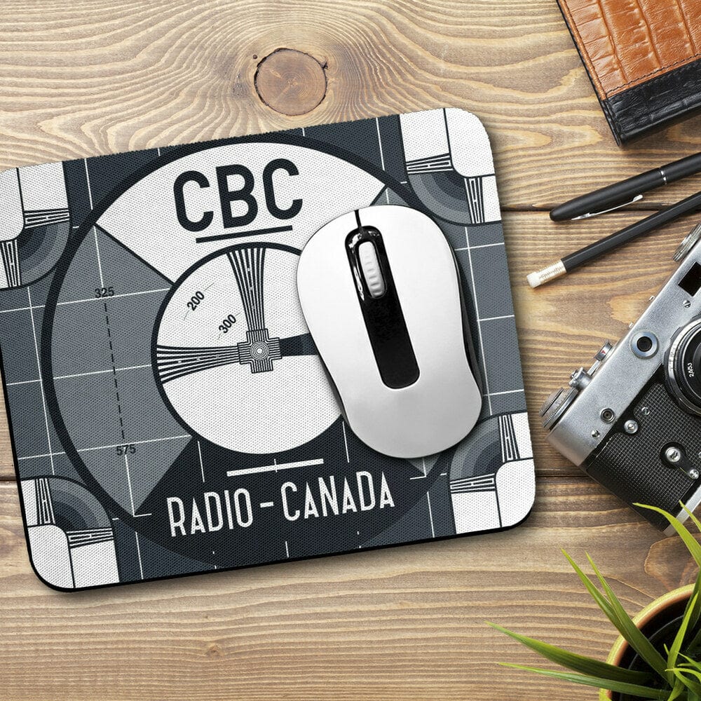 CBC Television Test Pattern Mouse Pad