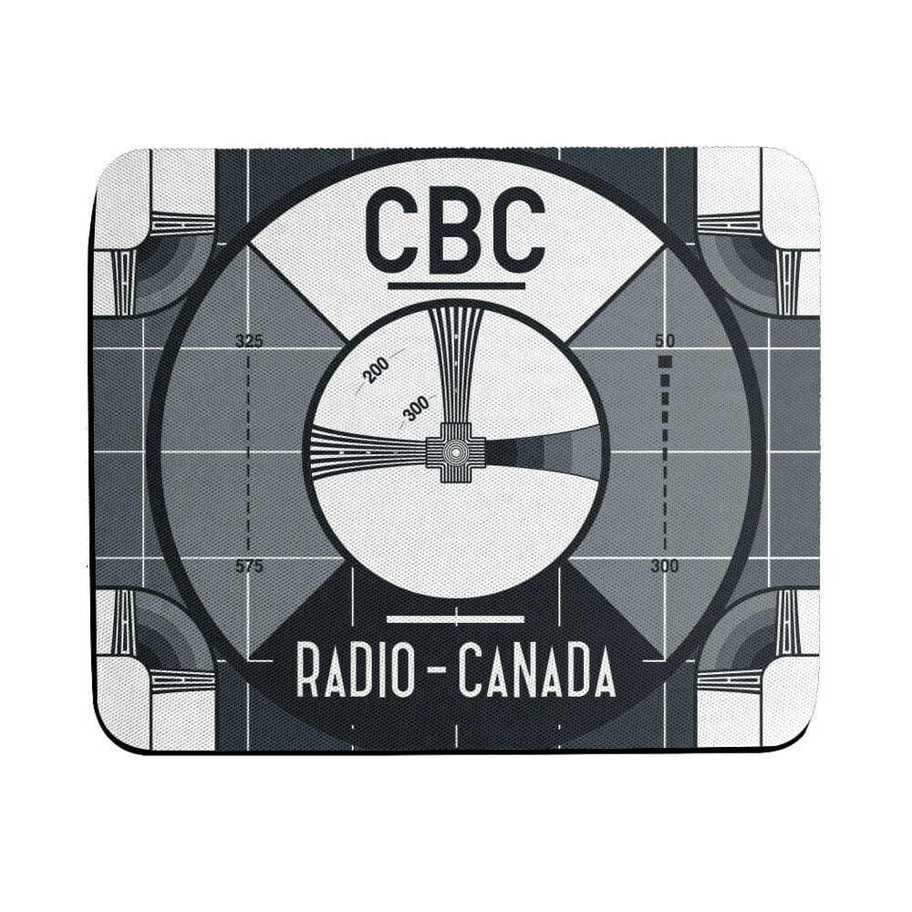 CBC Television Test Pattern Mouse Pad