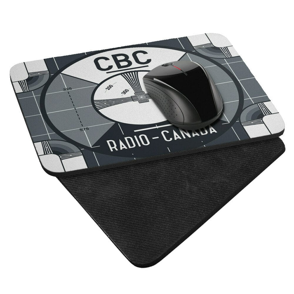 CBC Television Test Pattern Mouse Pad